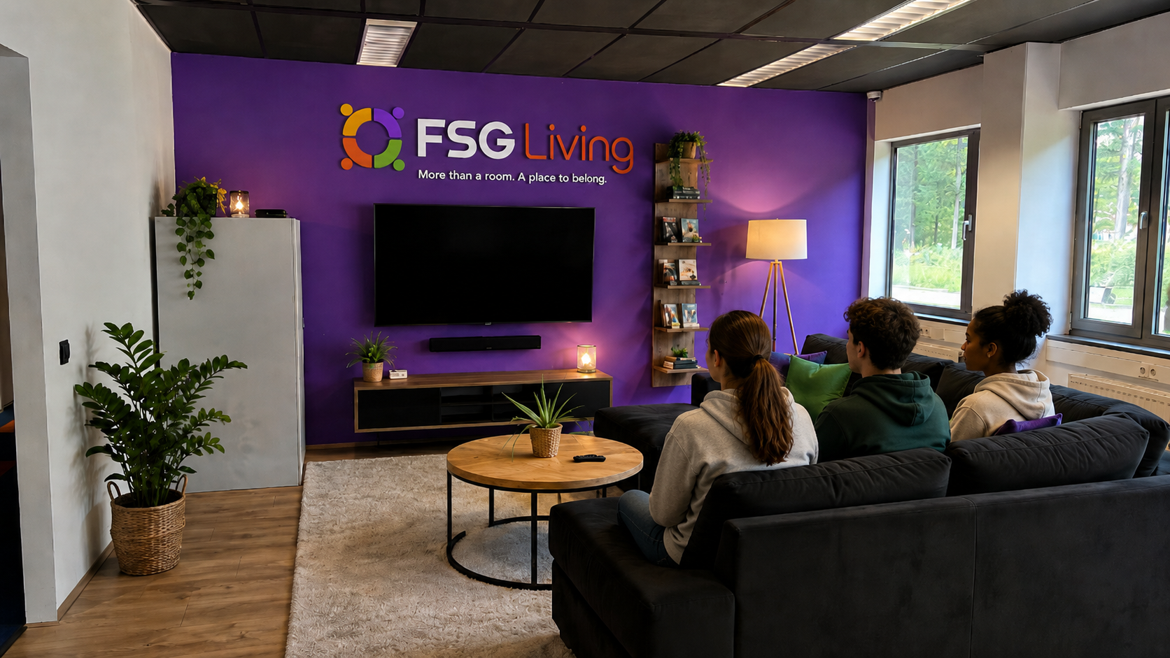 Gezellige lounge bij FSG Living